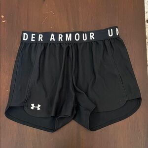 Under Armour Women's Black Athletic Shorts